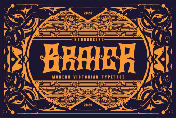 Braier: A Unique Display Font That Elevates Your Design Projects