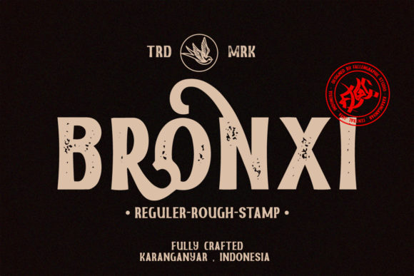 Bronxi: A Bold and Authentic Display Font for Creative Projects