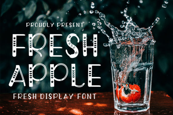 Fresh Apple Font for Creative Clarity
