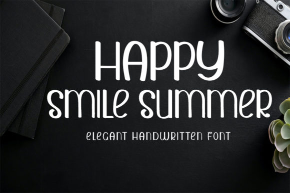 Happy Smile Summer: A Versatile and Friendly Font for Creative Projects