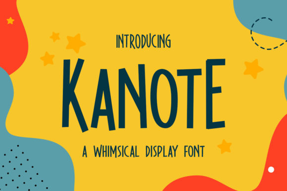Kanote: A Playful Font for Creative Expression