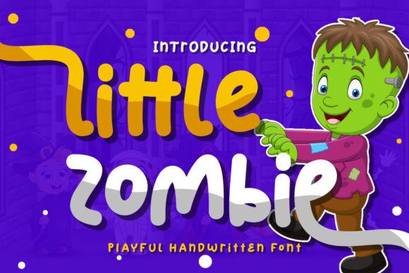 Little Zombie: The Font That Brings Quirkiness and Authenticity to Your Designs