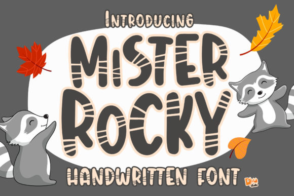 Mister Rocky: A Quirky Display Font for Creative Expression