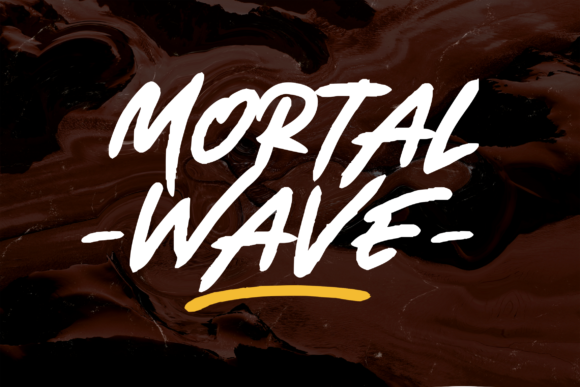 Mortal Wave: A Unique Blend of Brush Pen and Pencil for Authentic DIY Creations