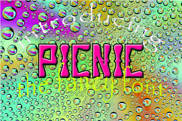 Picnic: A Fun Display Font That Adds Playfulness to Kids and School Projects