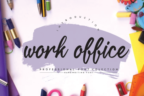 Work Office: A Magical Display Font for Creative and Professional Projects